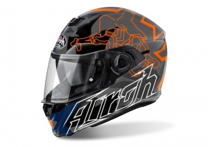 Airoh Storm Helmet - Bionikle Orange Gloss